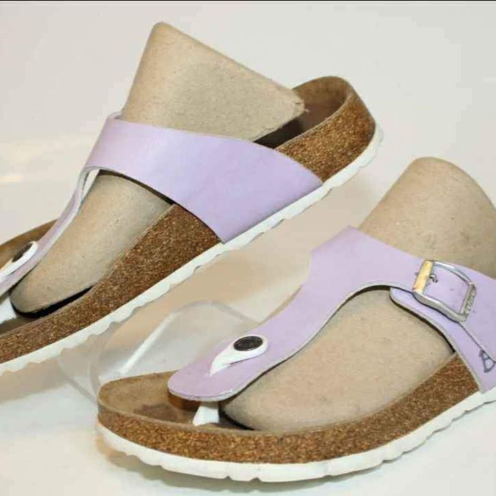 Birkenstock Betula Womens Lavender Sandals Thongs Shoes Size 6